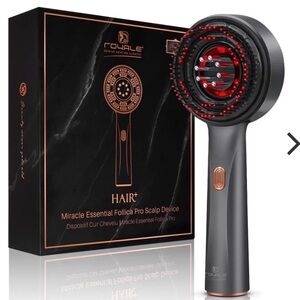 Royale Hair+ Miracle Essential Follica Pro Scalp Device - Gray & Red